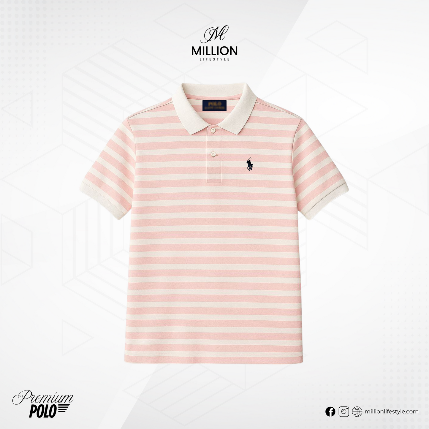Prestige Blush Stripe